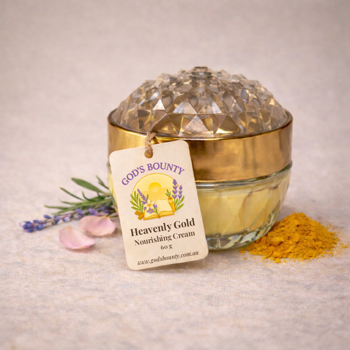 Heavenly Gold Nourishing Cream - customer testimonial ans product review for god's bount